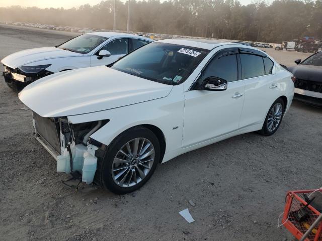 INFINITI Q50 LUXE 2018 with VIN JN1EV7AR0JM433571 - Photo from auction