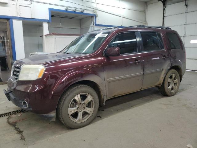 HONDA PILOT EXLN 2014 with VIN 5FNYF4H7XEB034188 - Photo from auction