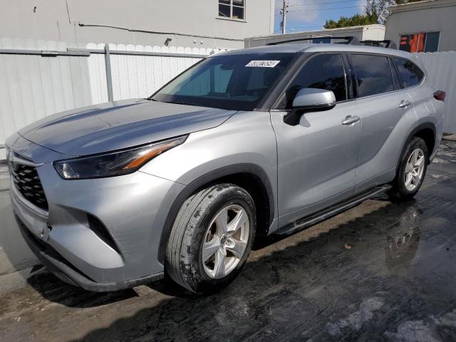 Photo 1 from auction – 2022 TOYOTA HIGHLANDER with VIN 5TDCZRAH7NS131037