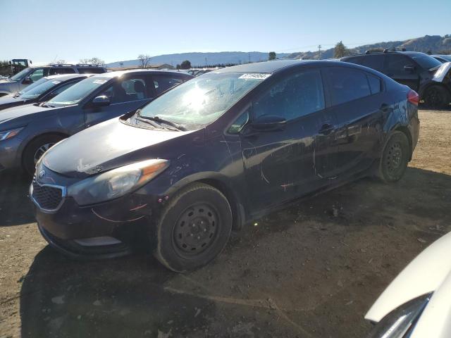 KIA FORTE LX 2014 with VIN KNAFK4A69E5186384 - Photo from auction