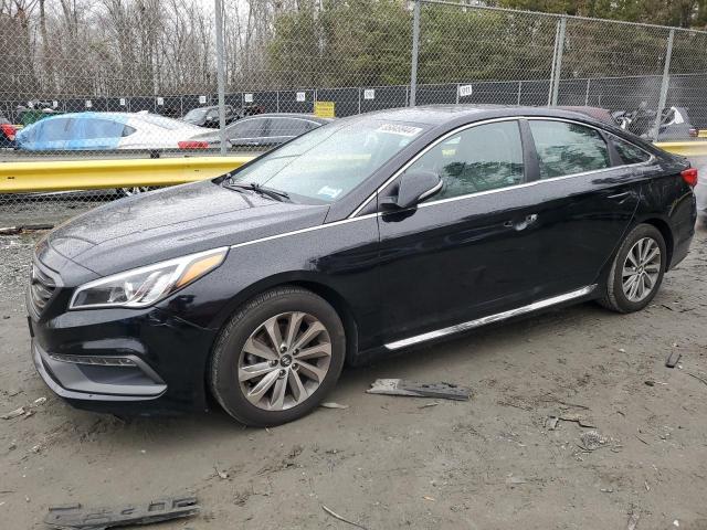 HYUNDAI SONATA SPO 2017 with VIN 5NPE34AF0HH474309 - Photo from auction