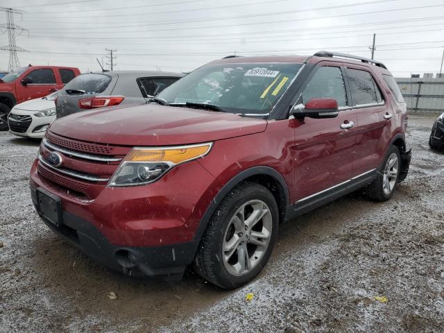 FORD EXPLORER L 2014 with VIN 1FM5K7F89EGA60651 - Photo from auction