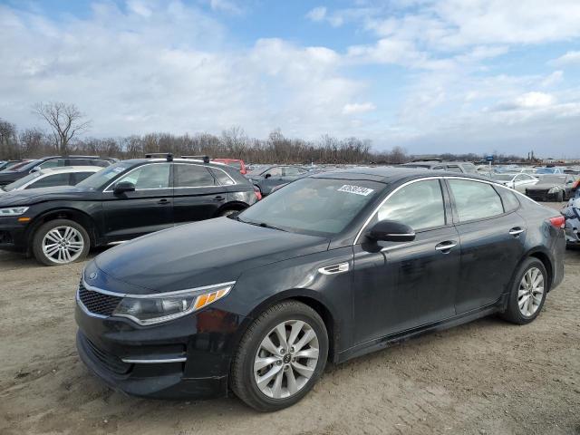 KIA OPTIMA EX 2018 with VIN 5XXGU4L38JG256063 - Photo from auction