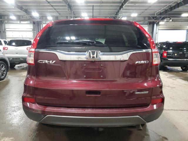 Photo 6 from auction – 2016 HONDA CR-V SE with VIN 5J6RM4H46GL044615