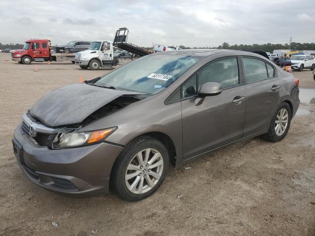 HONDA CIVIC EX 2012 with VIN 2HGFB2F80CH610673 - Photo from auction