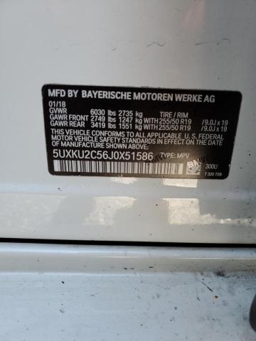 Photo 14 from auction – 2018 BMW X6 XDRIVE3 with VIN 5UXKU2C56J0X51586