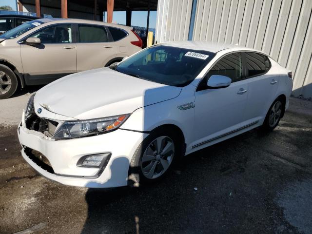 KIA OPTIMA HYB 2015 with VIN KNAGN4AD1F5091698 - Photo from auction