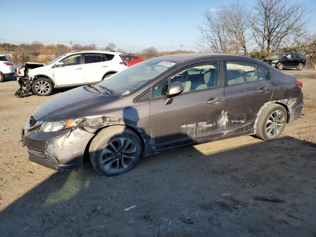 HONDA CIVIC EX 2013 with VIN 19XFB2F88DE205267 - Photo from auction