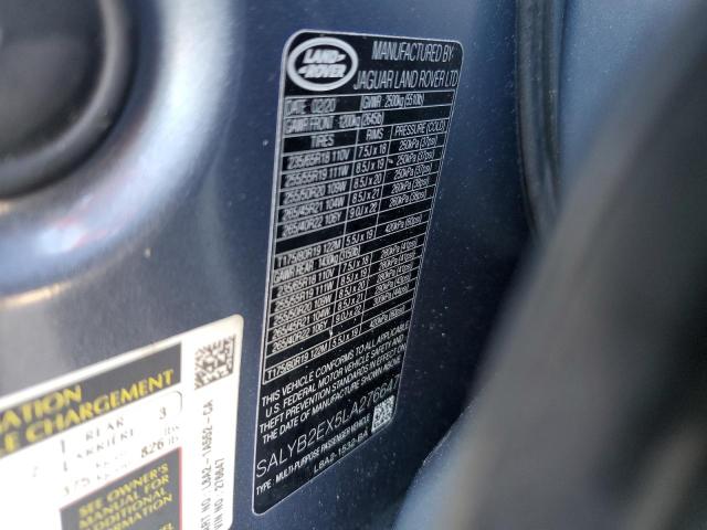 Photo 14 from auction – 2020 LAND ROVER RANGE ROVE with VIN SALYB2EX5LA276647