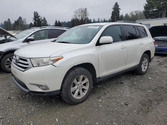 TOYOTA HIGHLANDER 2012 with VIN 5TDBK3EH2CS099070 - Photo from auction