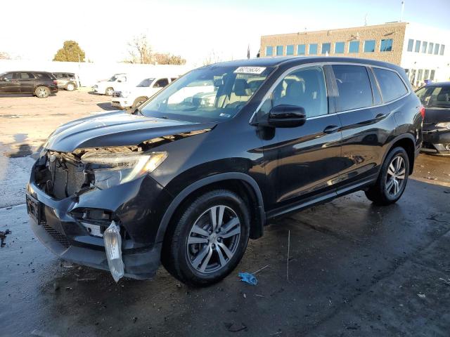 HONDA PILOT EXL 2016 with VIN 5FNYF6H63GB092567 - Photo from auction