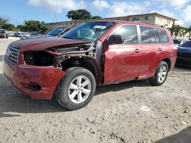 TOYOTA HIGHLANDER 2010 with VIN 5TDZK3EH3AS010327 - Photo from auction
