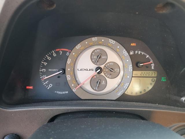 Photo 9 from auction – 2001 LEXUS IS 300 with VIN JTHBD182410016694