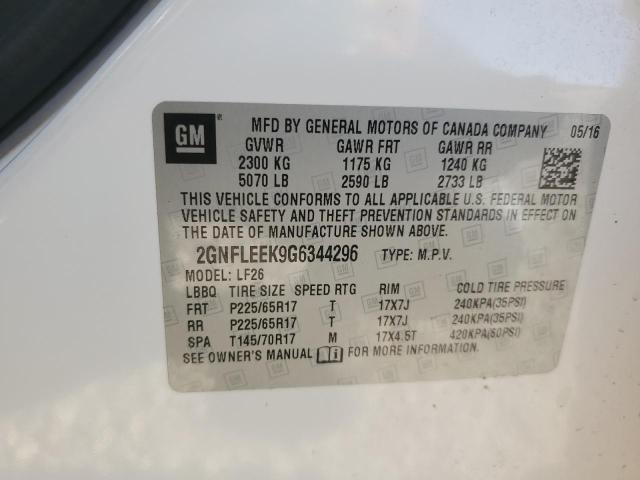 Photo 14 from auction – 2016 CHEVROLET EQUINOX LS with VIN 2GNFLEEK9G6344296