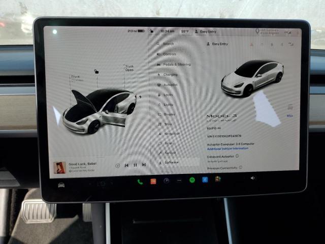 Photo 9 from auction – 2018 TESLA MODEL 3 with VIN 5YJ3E1EA2JF043876