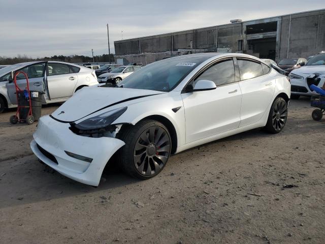 TESLA MODEL 3 2023 with VIN 5YJ3E1ECXPF497481 - Photo from auction