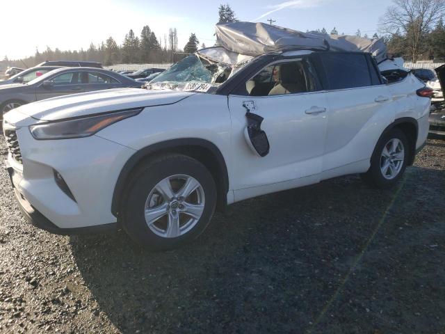 TOYOTA HIGHLANDER 2021 with VIN 5TDBZRBH5MS125665 - Photo from auction