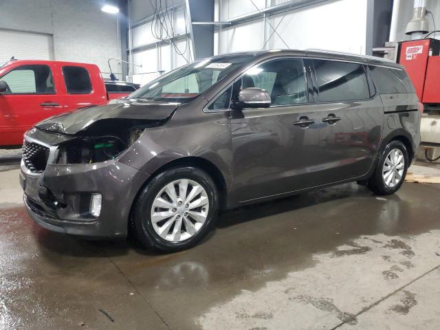 KIA SEDONA EX 2015 with VIN KNDMC5C15F6026416 - Photo from auction