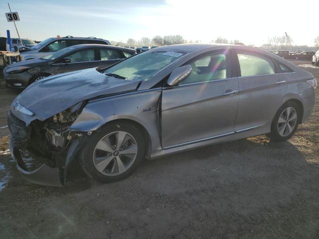 HYUNDAI SONATA HYB 2011 with VIN KMHEC4A44BA018337 - Photo from auction