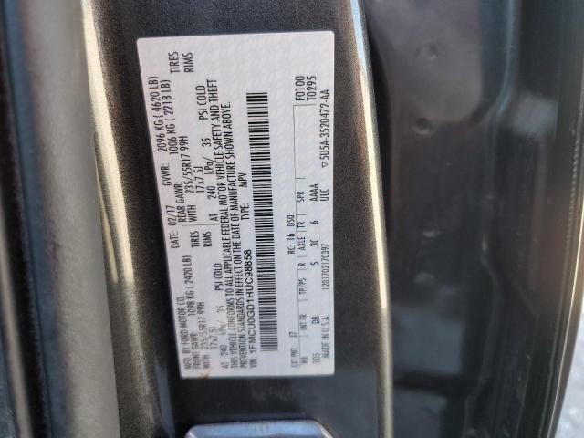Photo 14 from auction – 2017 FORD ESCAPE SE with VIN 1FMCU0GD1HUC98858