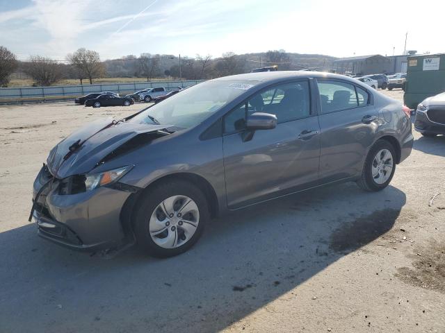 HONDA CIVIC LX 2014 with VIN 19XFB2F56EE028922 - Photo from auction