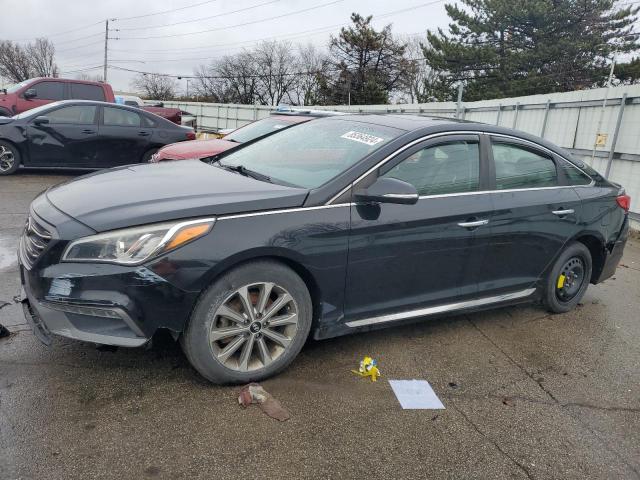 HYUNDAI SONATA SPO 2016 with VIN 5NPE34AF6GH314871 - Photo from auction