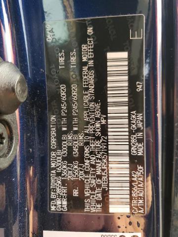 Photo 14 from auction – 2019 TOYOTA 4RUNNER SR with VIN JTEBU5JR5K5719172