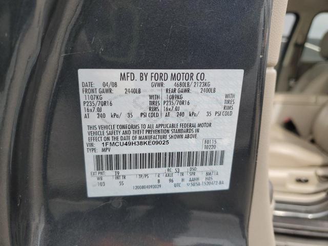 Photo 14 from auction – 2008 FORD ESCAPE HEV with VIN 1FMCU49H38KE09025