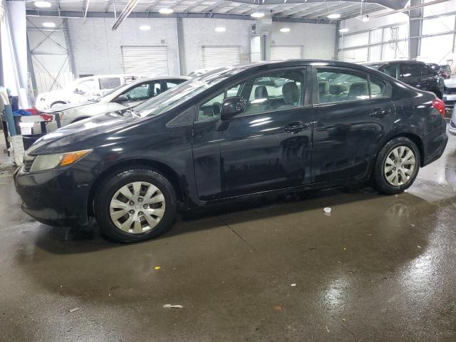 HONDA CIVIC LX 2012 with VIN 2HGFB2F53CH610107 - Photo from auction