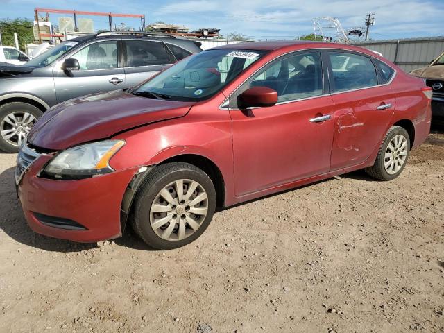 NISSAN SENTRA S 2015 with VIN 3N1AB7AP8FL666105 - Photo from auction