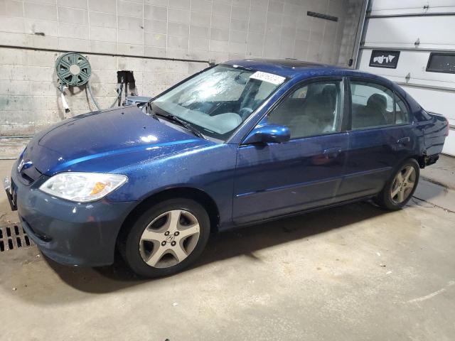 HONDA CIVIC EX 2004 with VIN 2HGES26844H586360 - Photo from auction