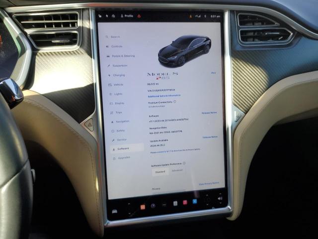 Photo 9 from auction – 2013 TESLA MODEL S with VIN 5YJSA1DP2DFP16134