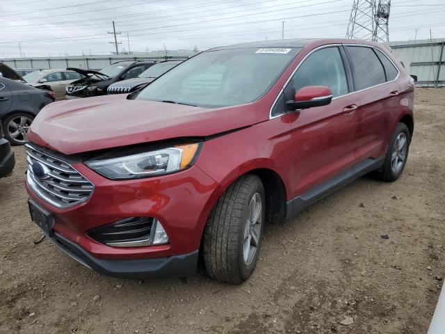 FORD EDGE SEL 2019 with VIN 2FMPK4J94KBC16573 - Photo from auction