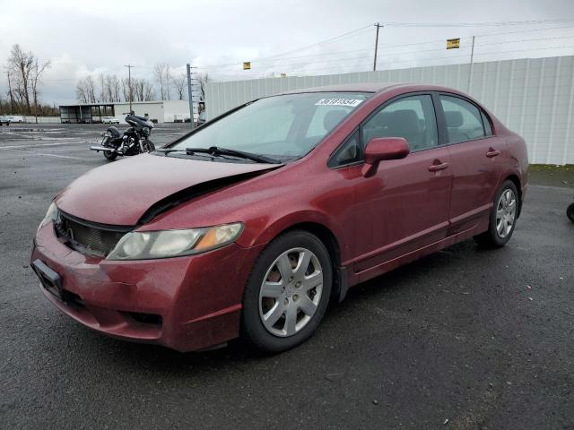 HONDA CIVIC LX 2011 with VIN 2HGFA1F59BH536333 - Photo from auction
