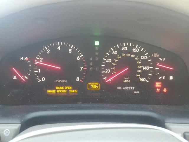 Photo 9 from auction – 2002 LEXUS LS 430 with VIN JTHBN30FX20057758