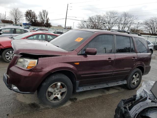HONDA PILOT EXL 2008 with VIN 5FNYF18768B012949 - Photo from auction