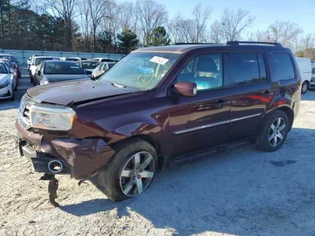 HONDA PILOT TOUR 2013 with VIN 5FNYF4H90DB017383 - Photo from auction