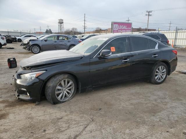 INFINITI Q50 PREMIU 2017 with VIN JN1EV7AR3HM830458 - Photo from auction