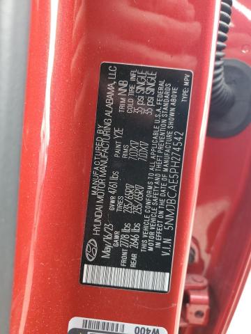 Photo 14 from auction – 2023 HYUNDAI TUCSON SEL with VIN 5NMJBCAE5PH274542