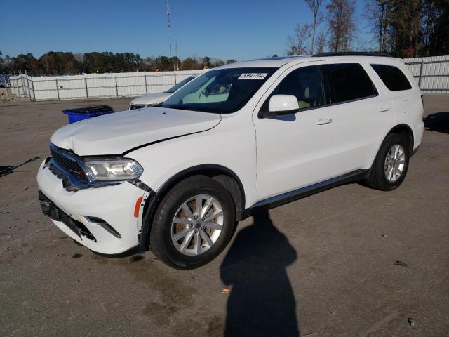DODGE DURANGO SX 2021 with VIN 1C4RDHAGXMC554706 - Photo from auction