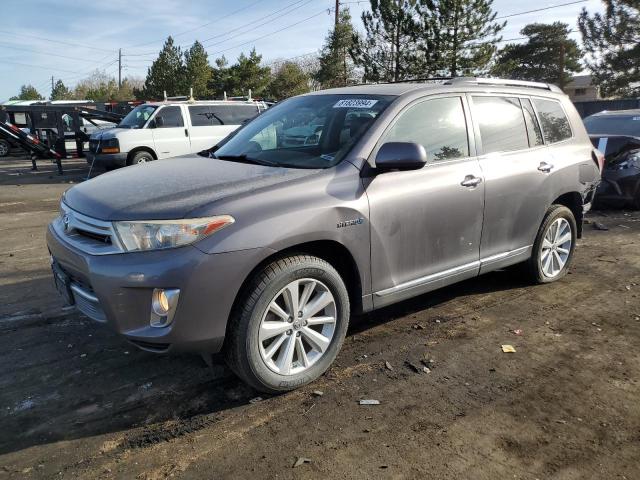 TOYOTA HIGHLANDER 2013 with VIN JTEDC3EH1D2018568 - Photo from auction