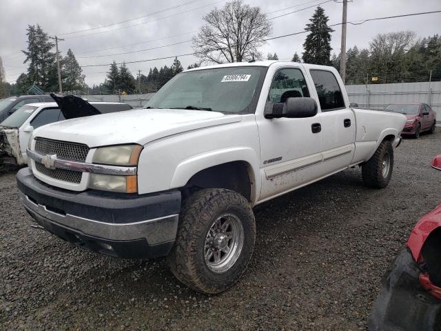 CHEVROLET SILVERADO 2004 with VIN 1GCHK23U04F146635 - Photo from auction