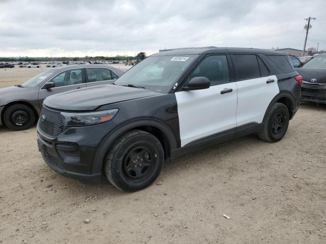 FORD EXPLORER P 2021 with VIN 1FM5K8AB5MGA24902 - Photo from auction