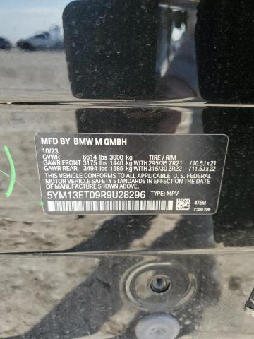 Photo 14 from auction – 2024 BMW X5 M COMPE with VIN 5YM13ET09R9U28296