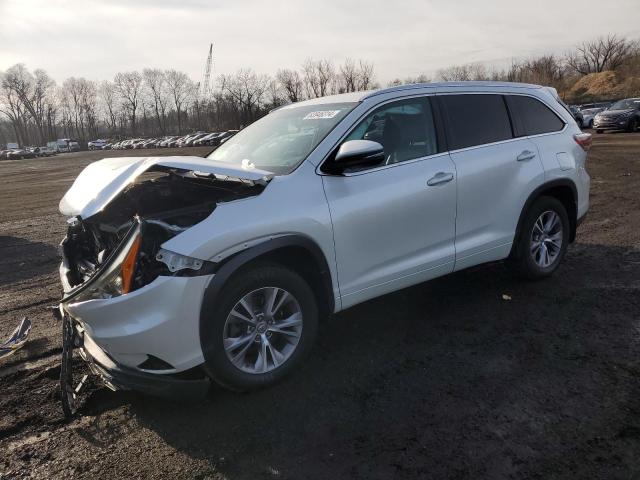 TOYOTA HIGHLANDER 2015 with VIN 5TDJKRFH3FS186249 - Photo from auction
