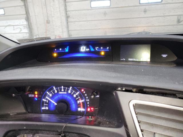 Photo 9 from auction – 2013 HONDA CIVIC EXL with VIN 19XFB2F91DE267411
