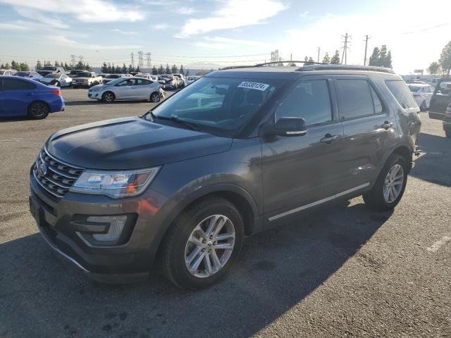 FORD EXPLORER X 2017 with VIN 1FM5K7D80HGC77027 - Photo from auction