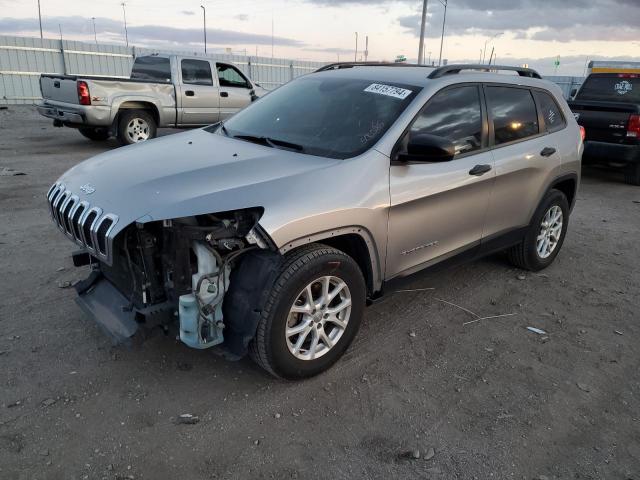 JEEP CHEROKEE S 2016 with VIN 1C4PJMAB2GW349218 - Photo from auction