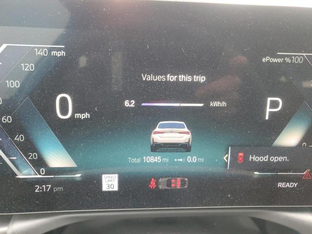 Photo 9 from auction – 2023 BMW I4 EDRIVE with VIN WBY43AW04PFP93119