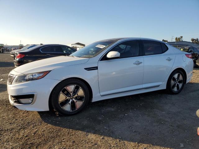 KIA OPTIMA HYB 2013 with VIN KNAGM4AD2D5039805 - Photo from auction
